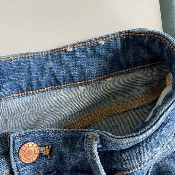 Talbots Women's 8P Petite Straight Leg Blue Denim Jeans - Picture 5 of 5